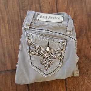 Size 28 skinny ROCK Revival jeans
